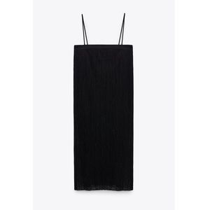 ZARA - Pleated Tunic in Black